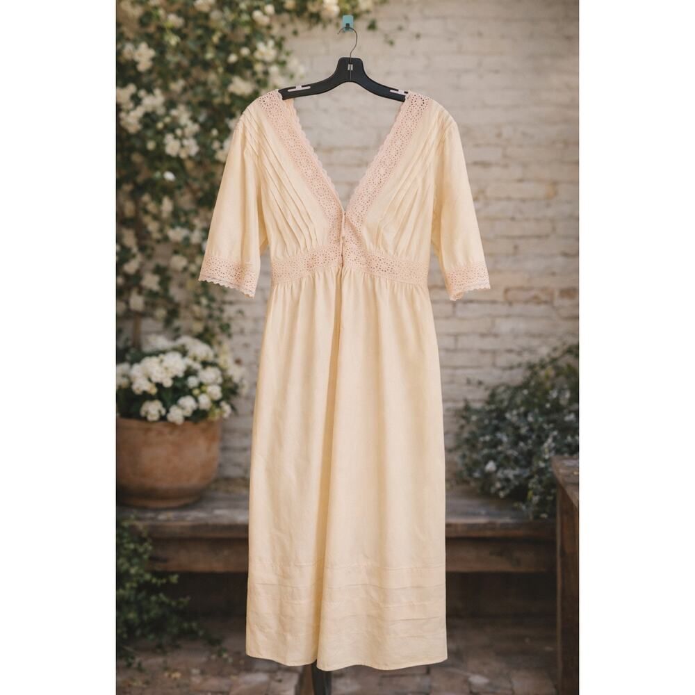 Christy Dawn Christy Dawn Florentine Dress in Pearl Large - Picture 8 of 11